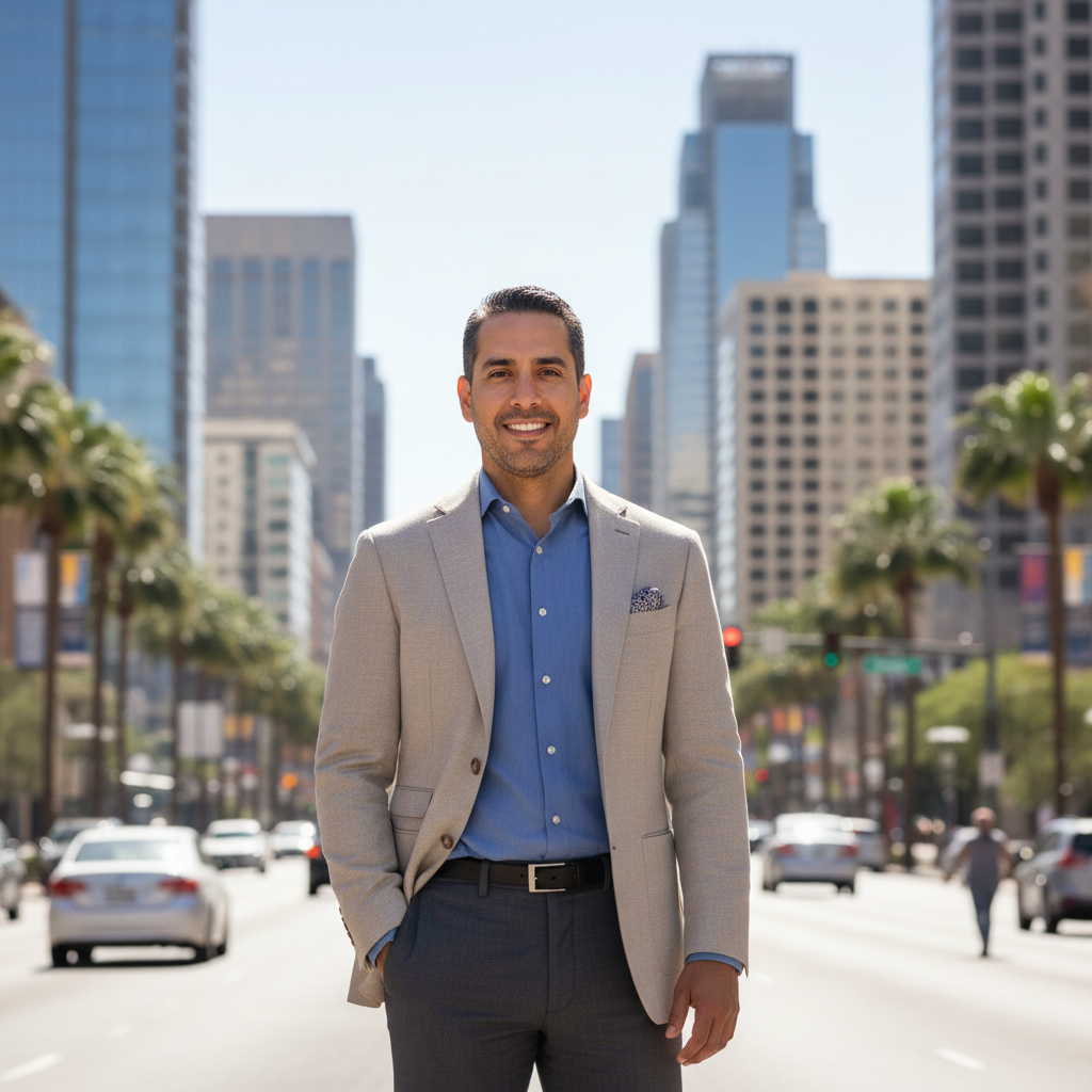 Tom Breslin, small business owner in Detroit Michigan, man in his 40s