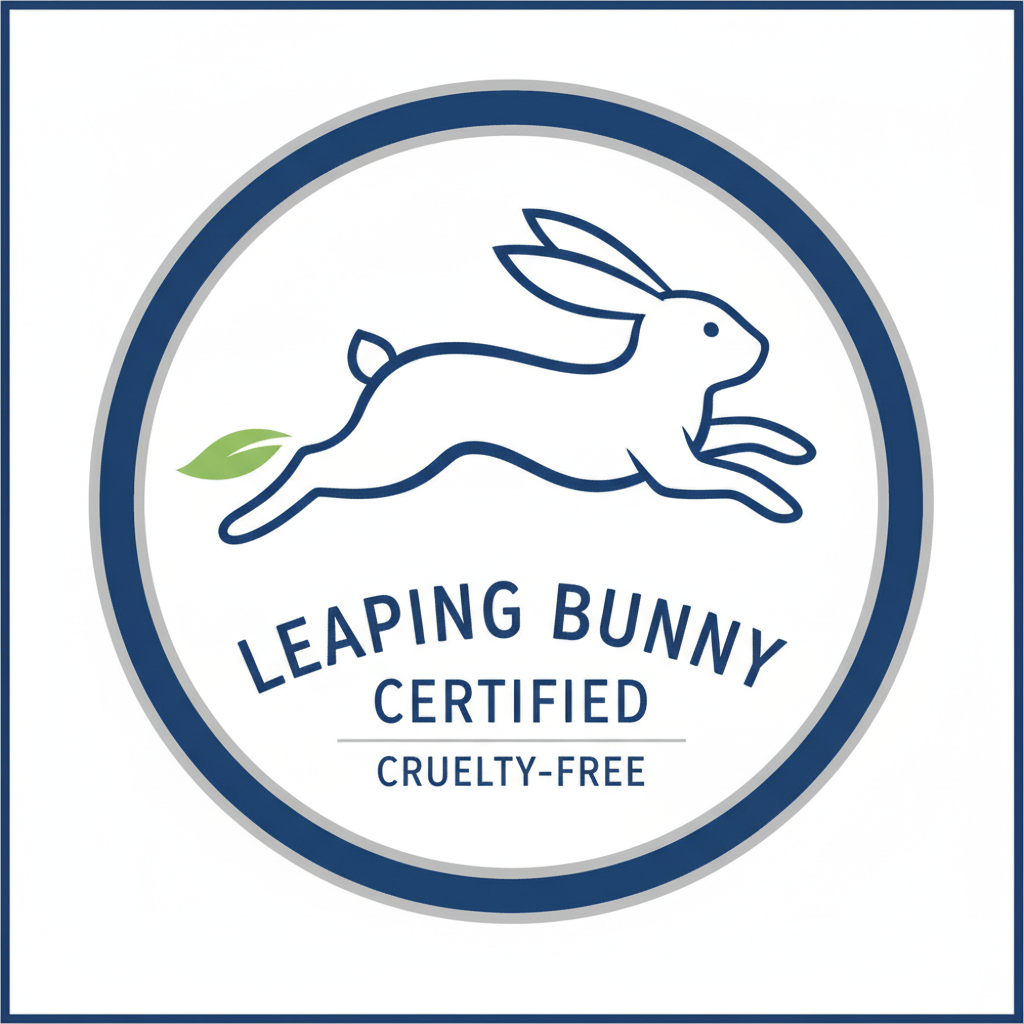 Leaping Bunny cruelty-free certification logo