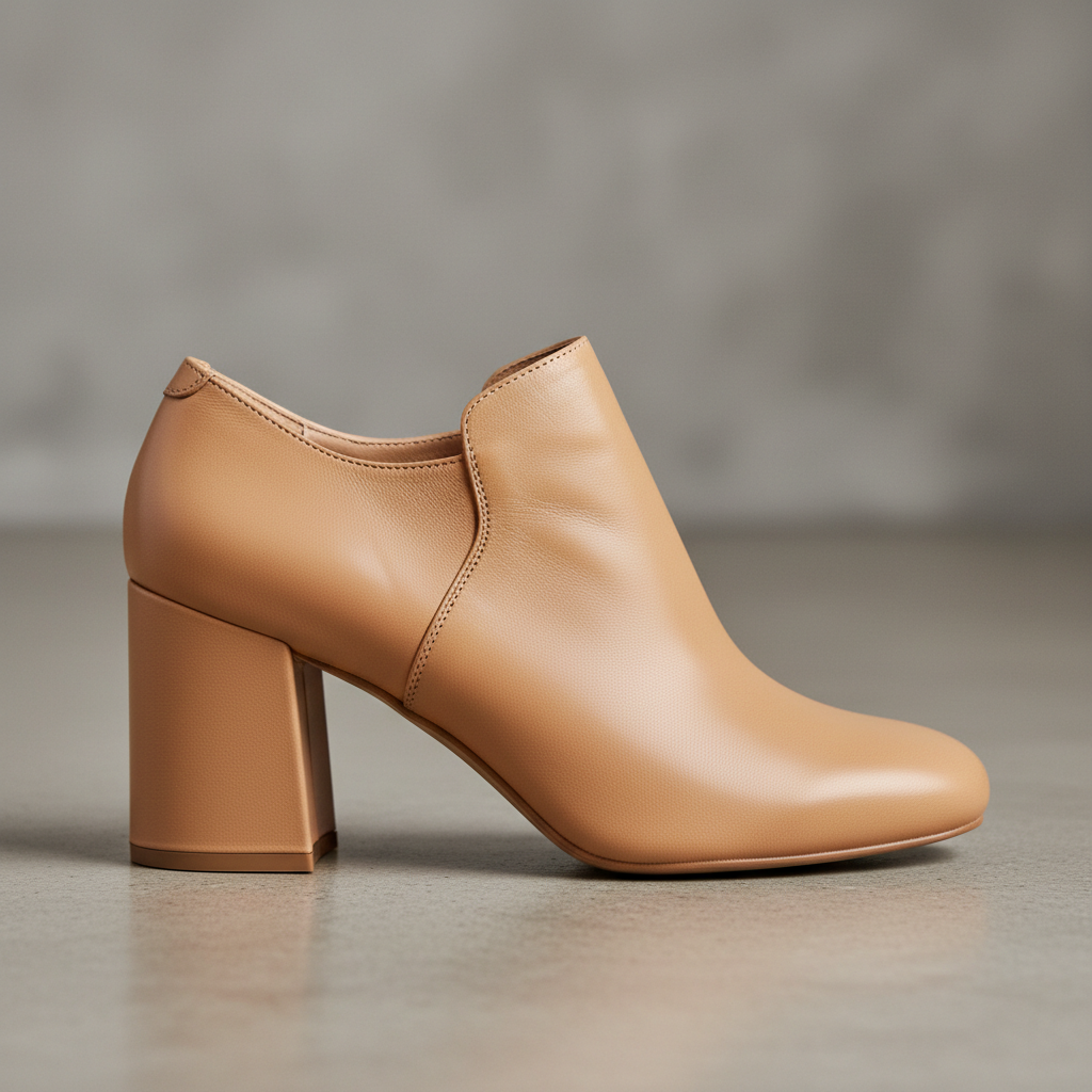 Suede Ankle Boots product photo on clean neutral background