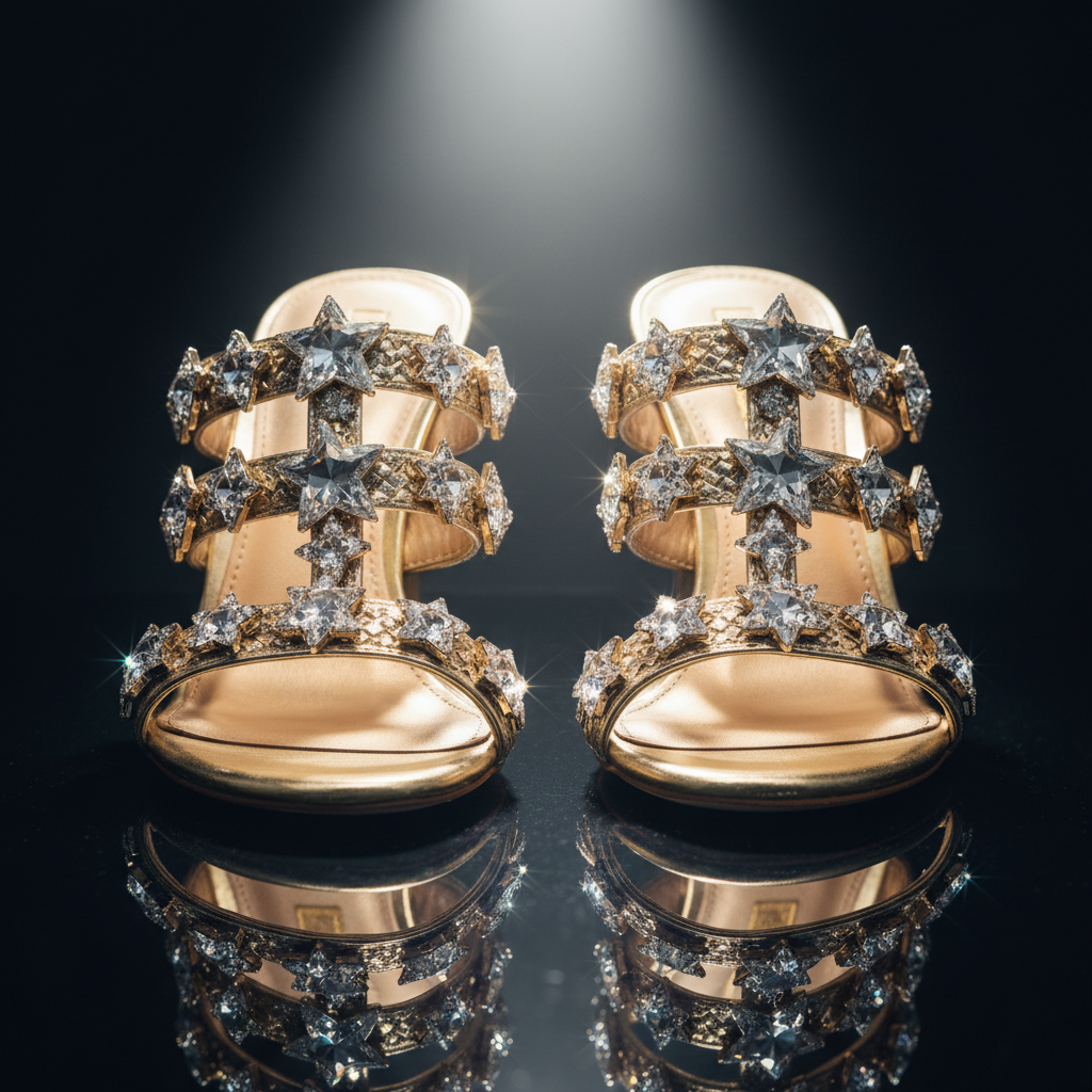 Tacones Dorados Premium - Zapatos en MARLIMFASHION