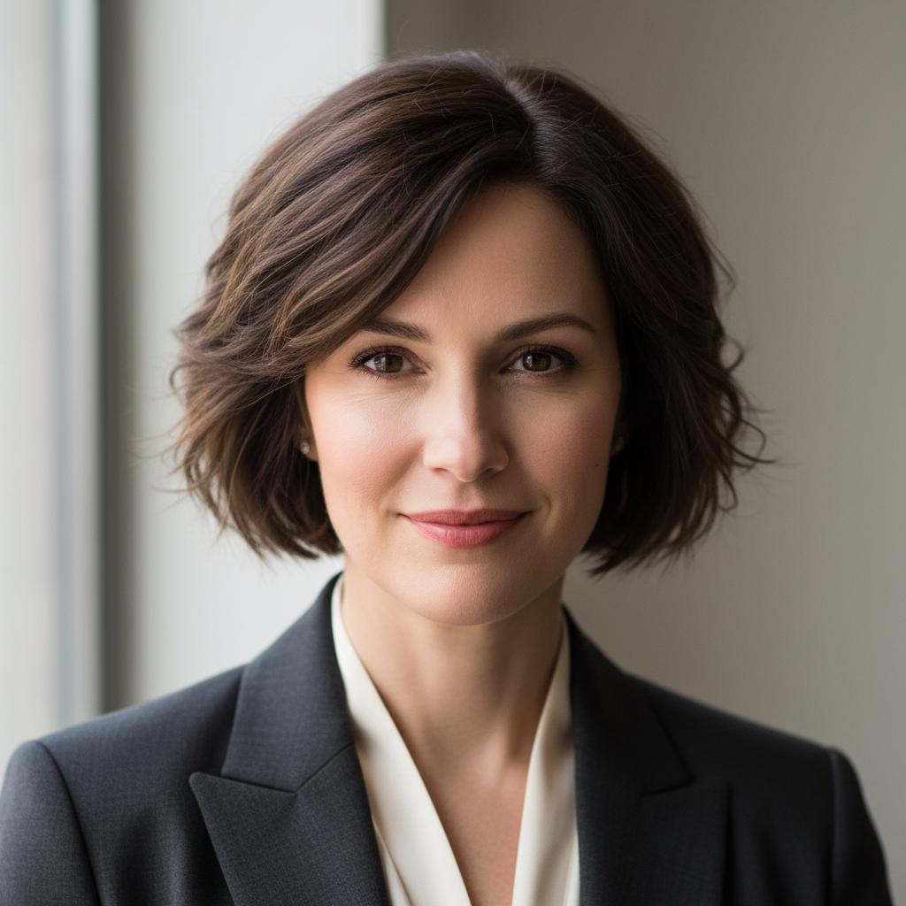 Professional headshot of Priya Nair, Events Director