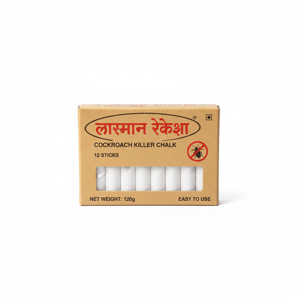 Laxman Rekha cockroach killer chalk box of 12