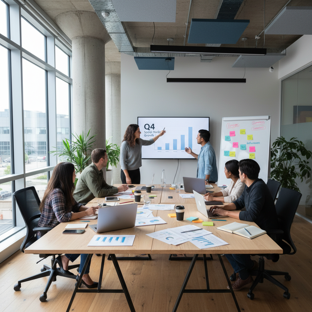 Agency social media workflow with client approval system