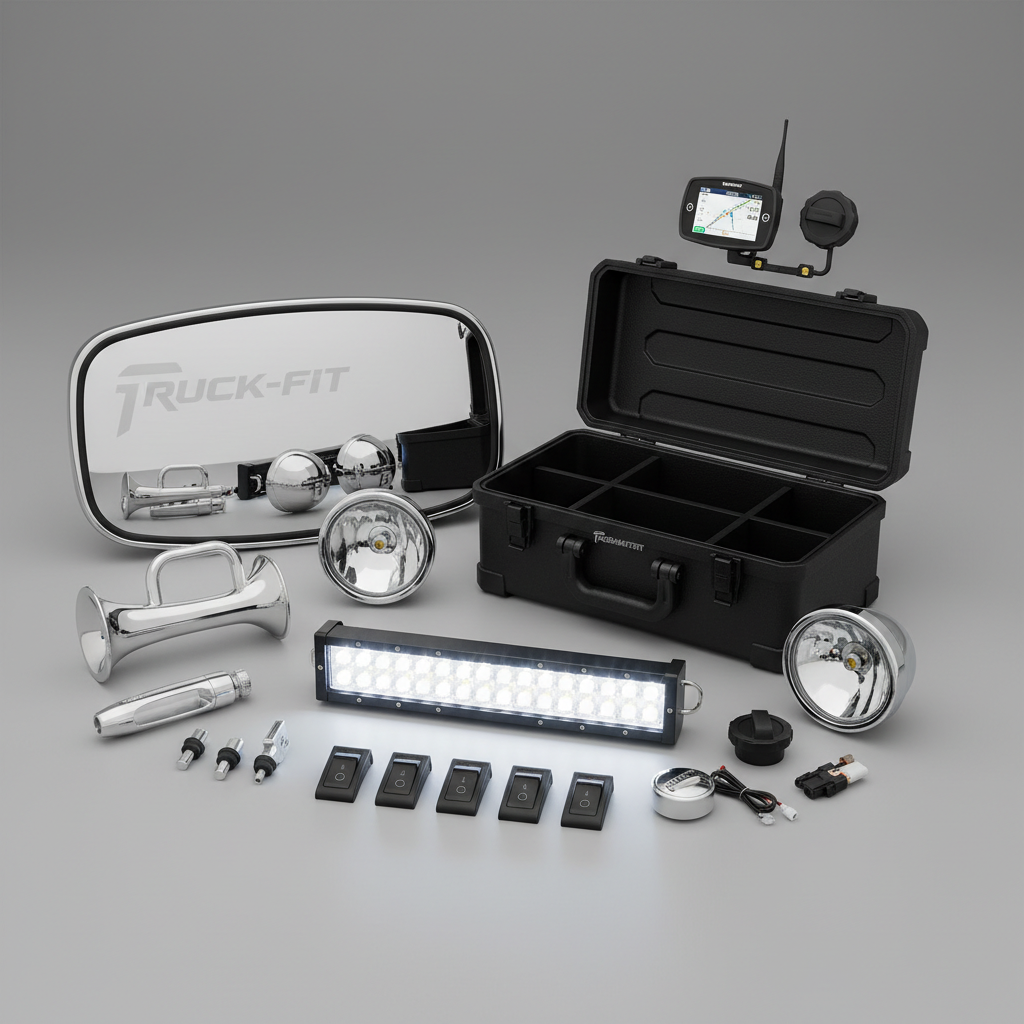 Vehicle accessories and specialty hardware for commercial fleets