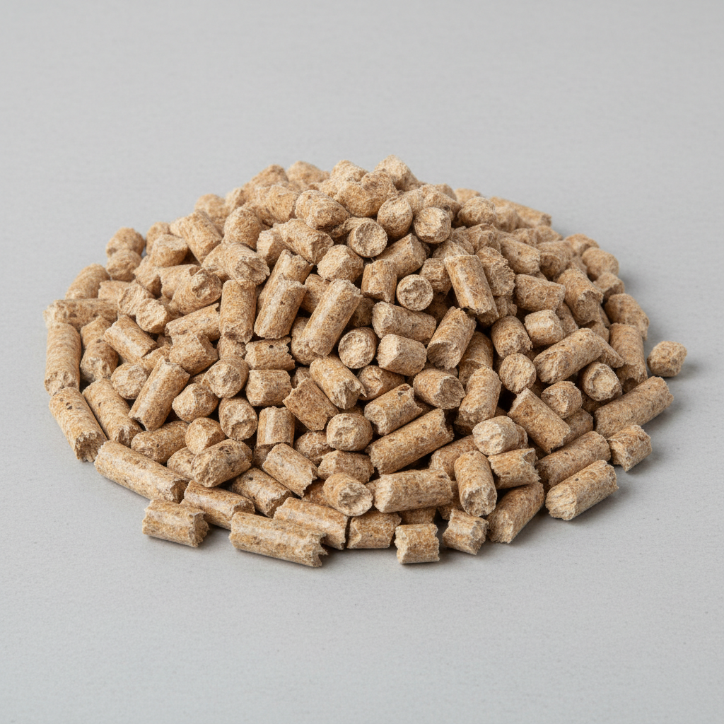 Industrial grade wood pellets for commercial heating applications