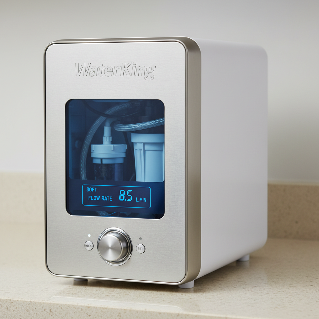Addolcitore acqua WaterKing, sistema trattamento calcare per uso domestico