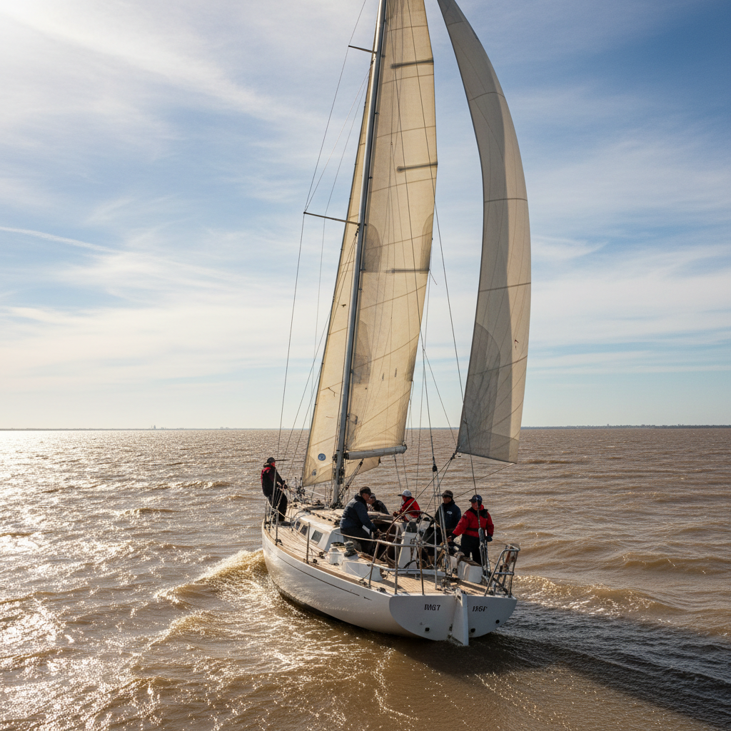 Travesía en Velero — Río de la Plata — Día completo — actividad de Vela y exploraciones en Argentina