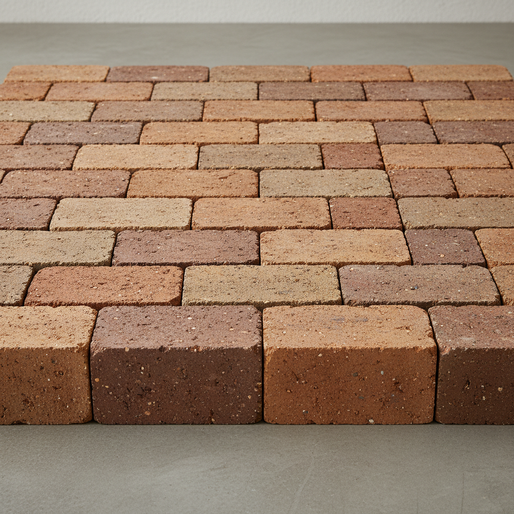 Clay bricks for wall construction
