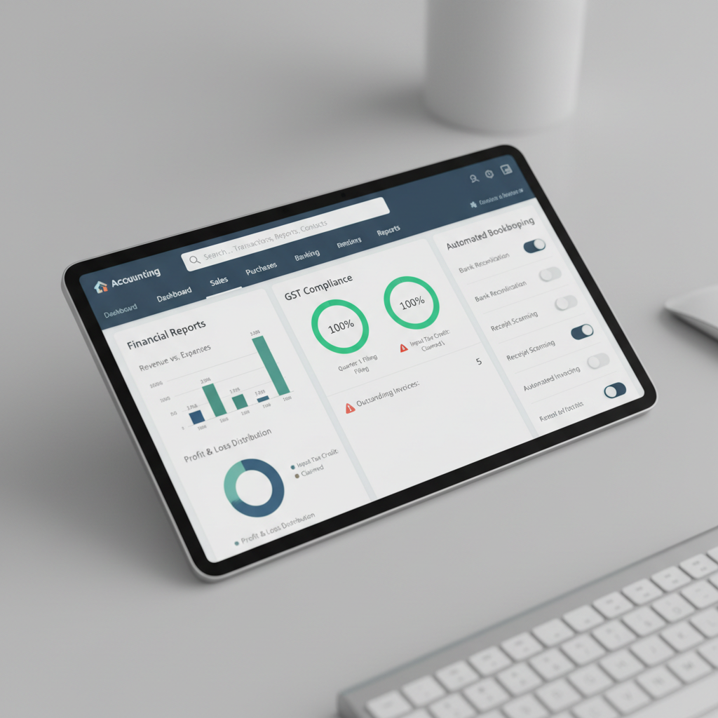 BillingFlow application dashboard screenshot