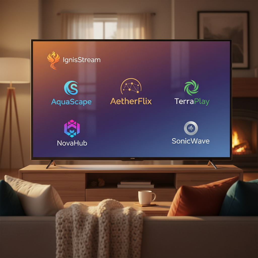 Amazon Fire Stick conectat la televizor, configurare IPTV pe ecran