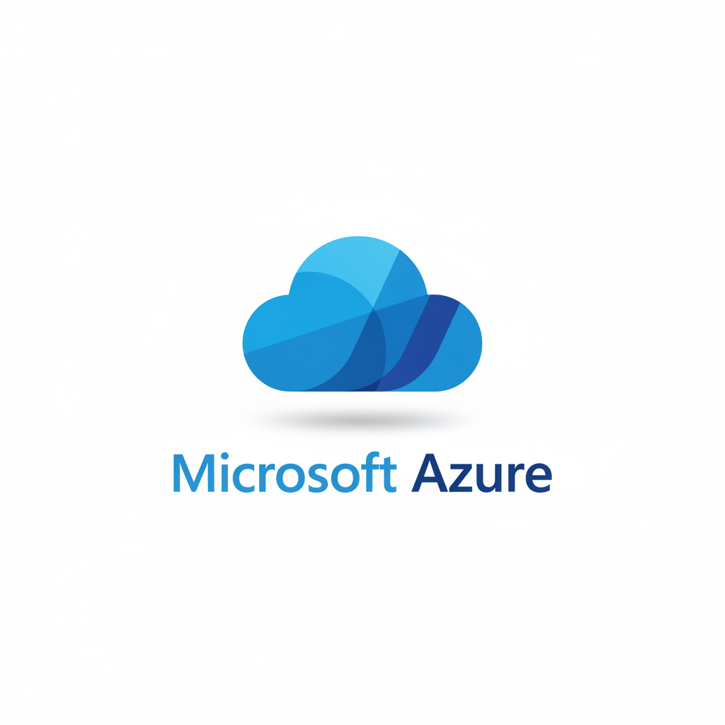 Microsoft Azure cloud services interface with authentication and identity management