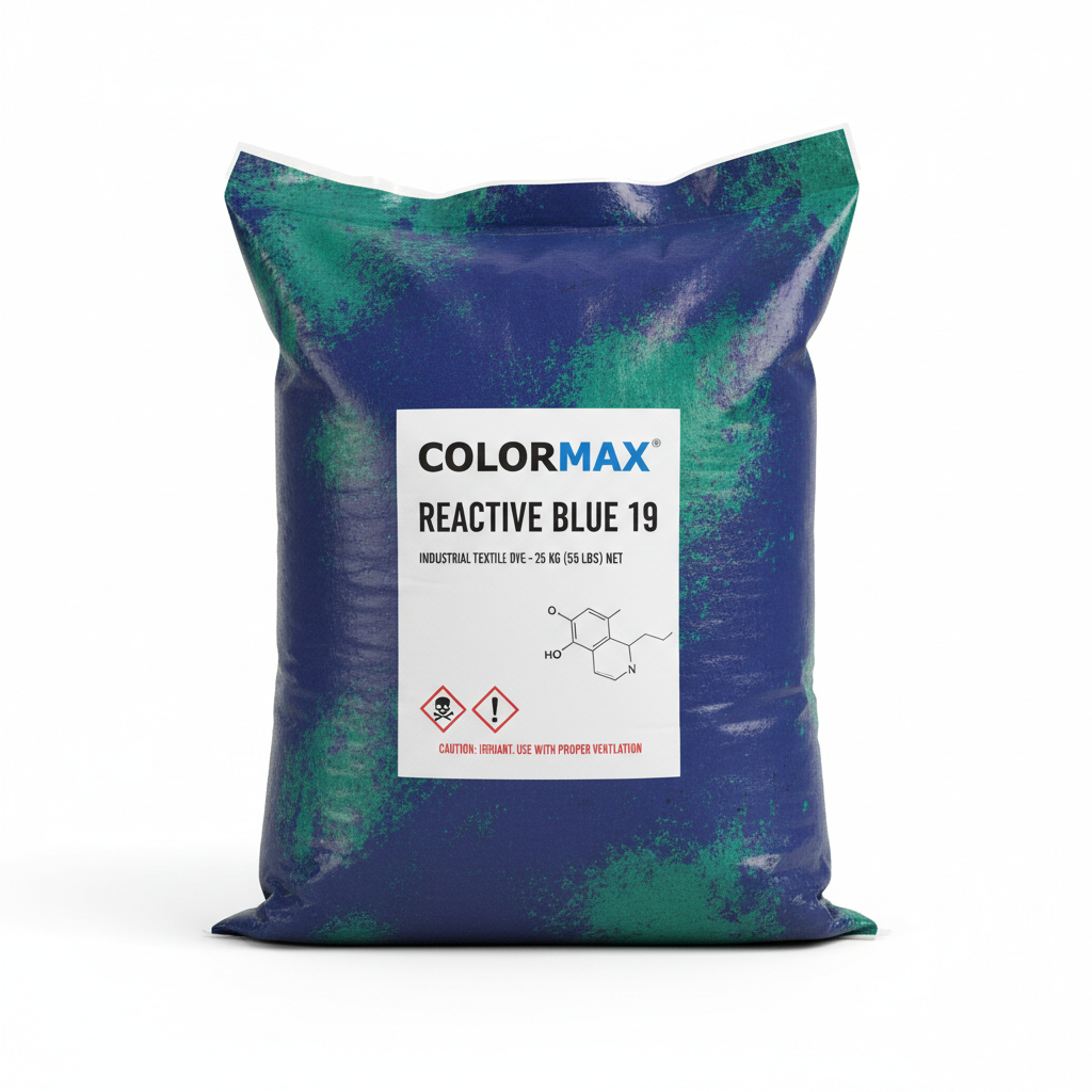 Reactive dye industrial grade 25 kilogram pack textile