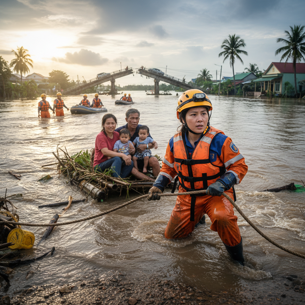 Camille Tran, a Vietnamese-American woman, rescue volunteer in Chicago