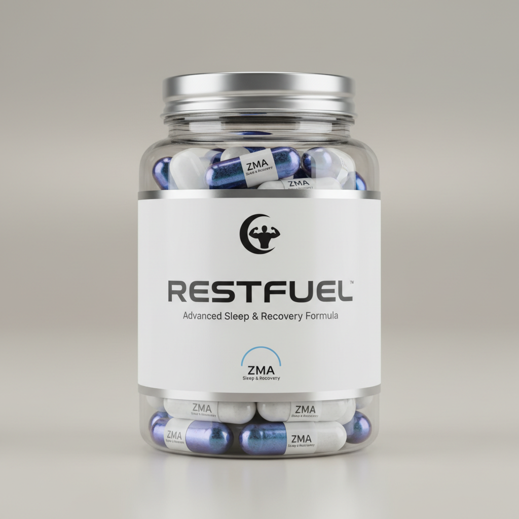 Magnesium Glycinate 400mg product photo on clean neutral background