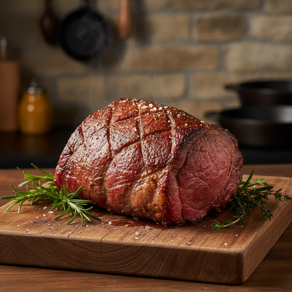 Beef Topside Joint — pasture-raised from Meadow and Moor farm, Sussex