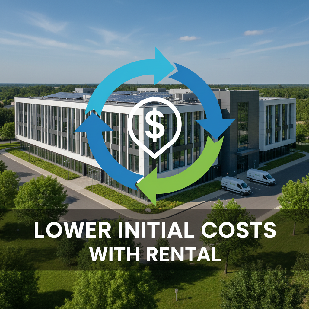 Nižji začetni stroški z najemom