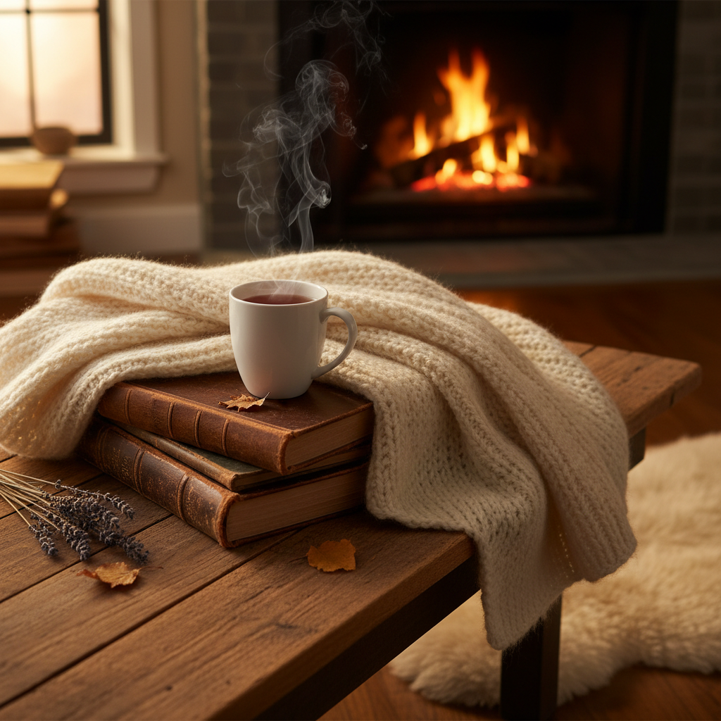 Home product with lifestyle visual story