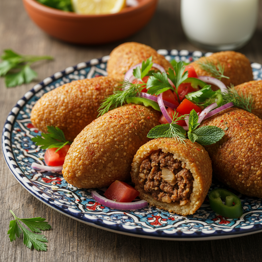 Adıyaman çiğ köftesi, baharatlı bulgur köftesi