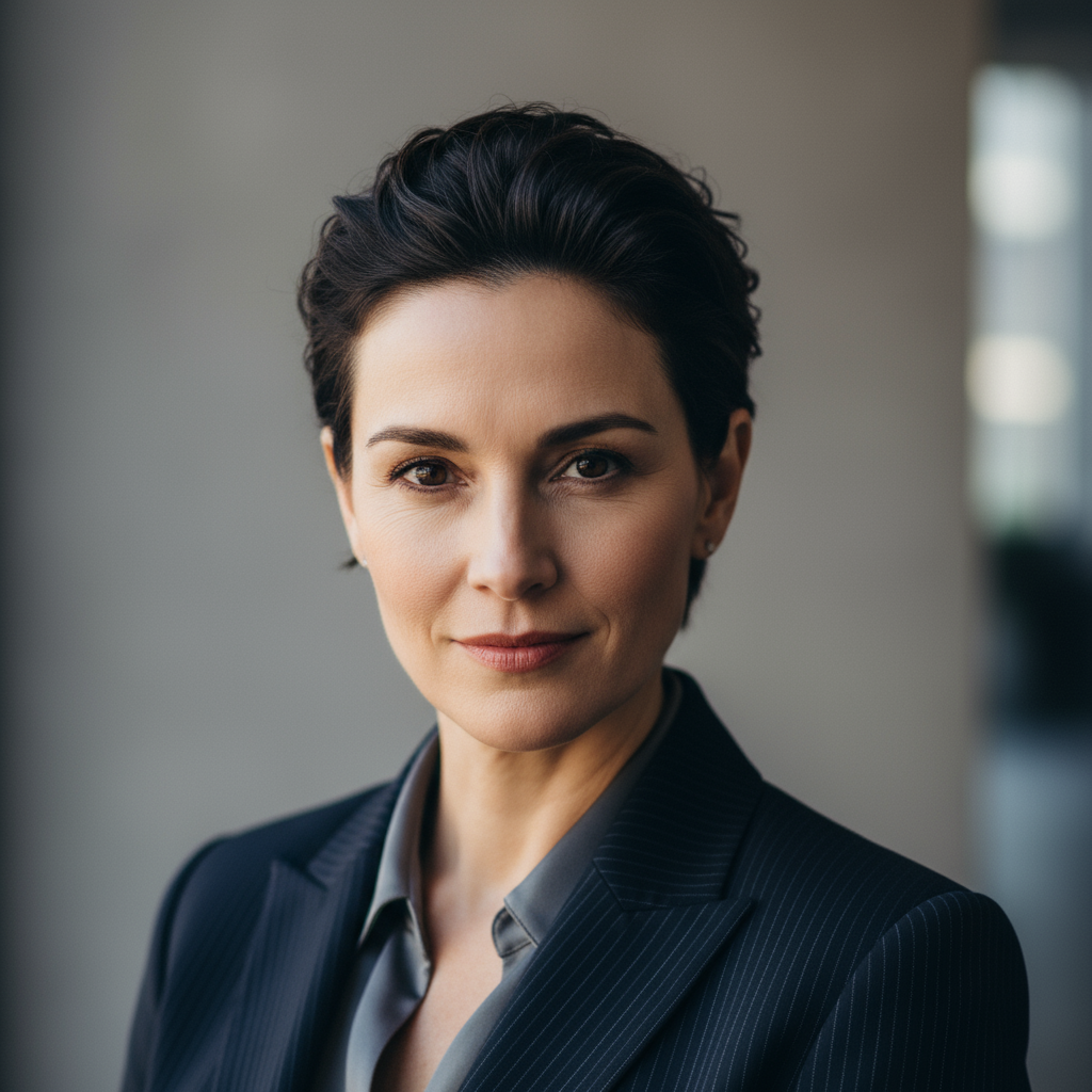 Priya Mehta, CEO of Bloom Digital, smiling in professional headshot