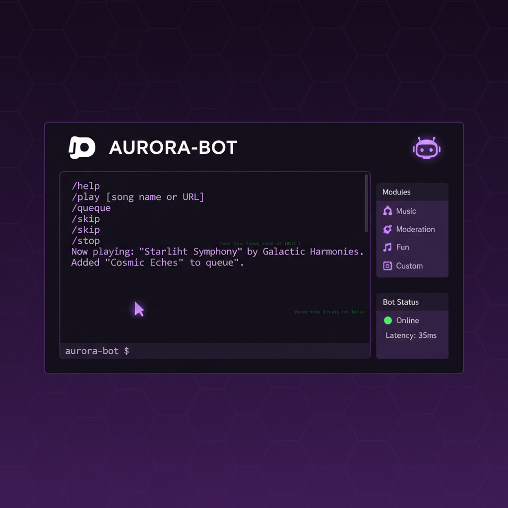 AI-powered terminal with command suggestions on dark background
