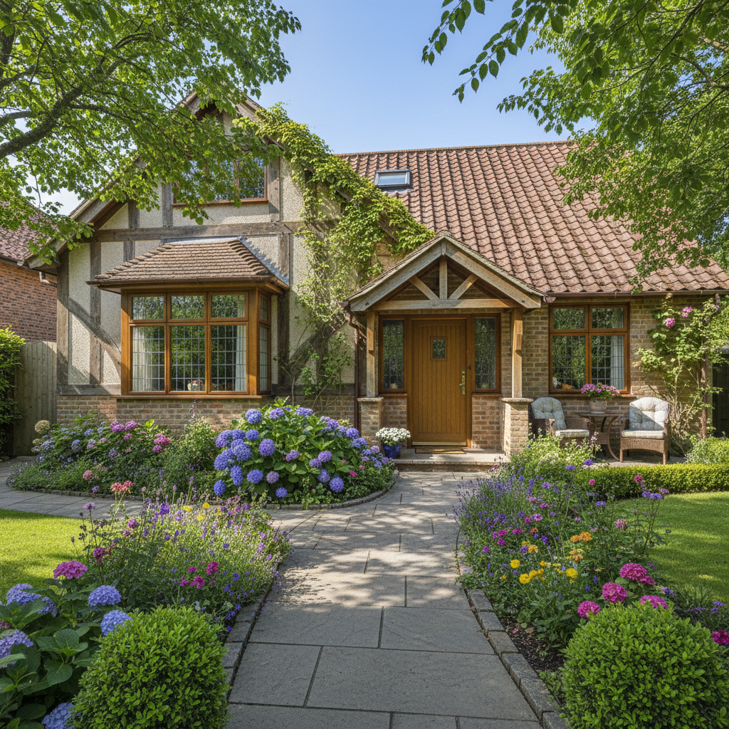 Cozy bungalow with accessible entrance and well-maintained garden