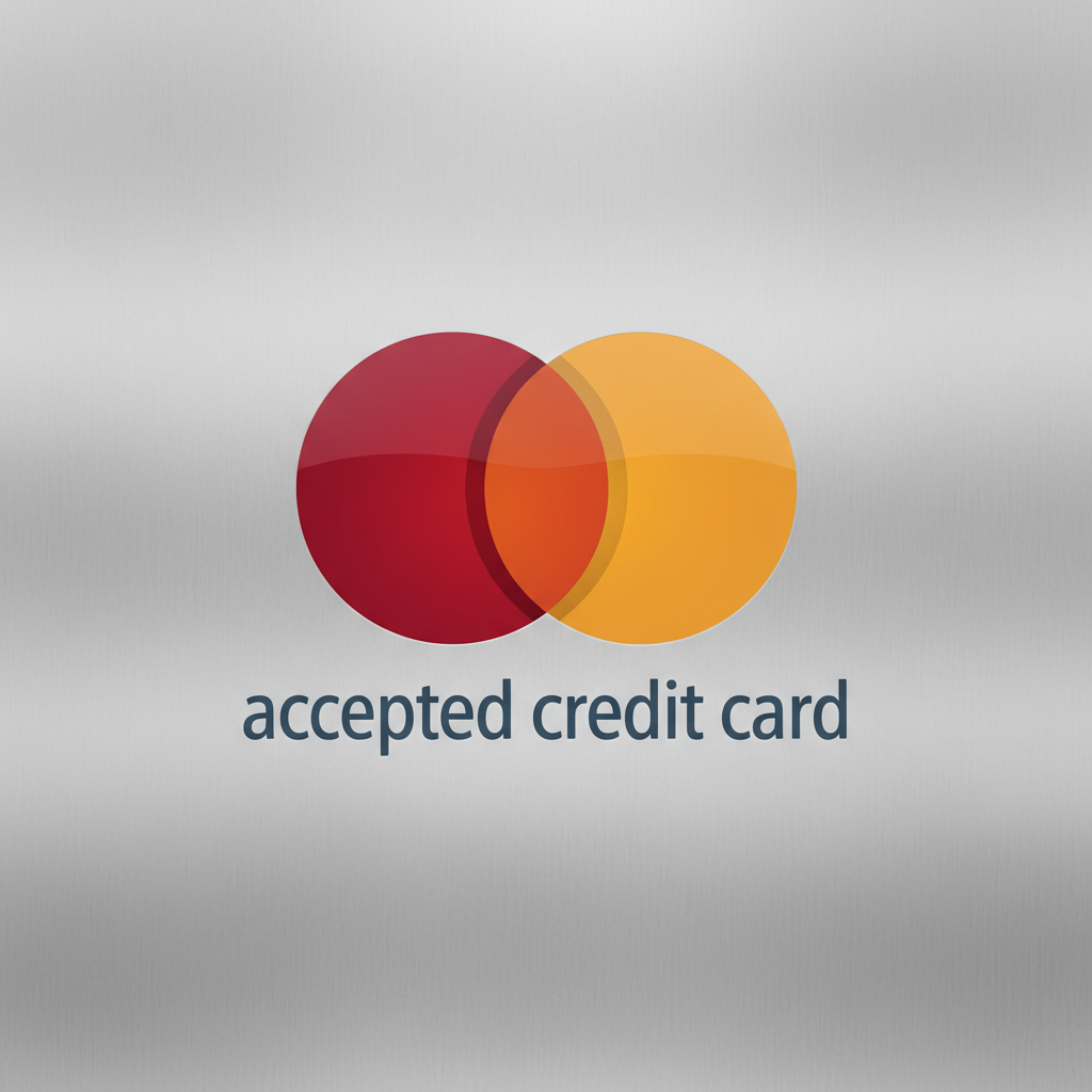 Mastercard credit card with red and orange circles showing global payment acceptance