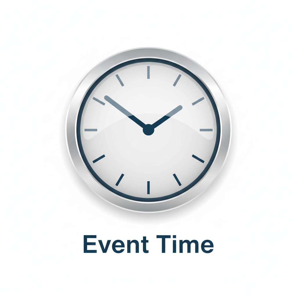 Reading time clock icon