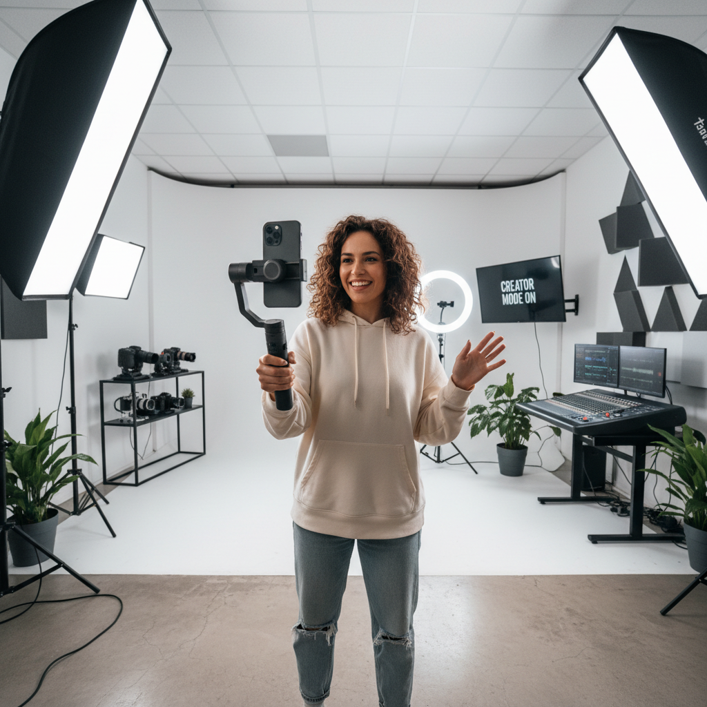 Creator video content preview