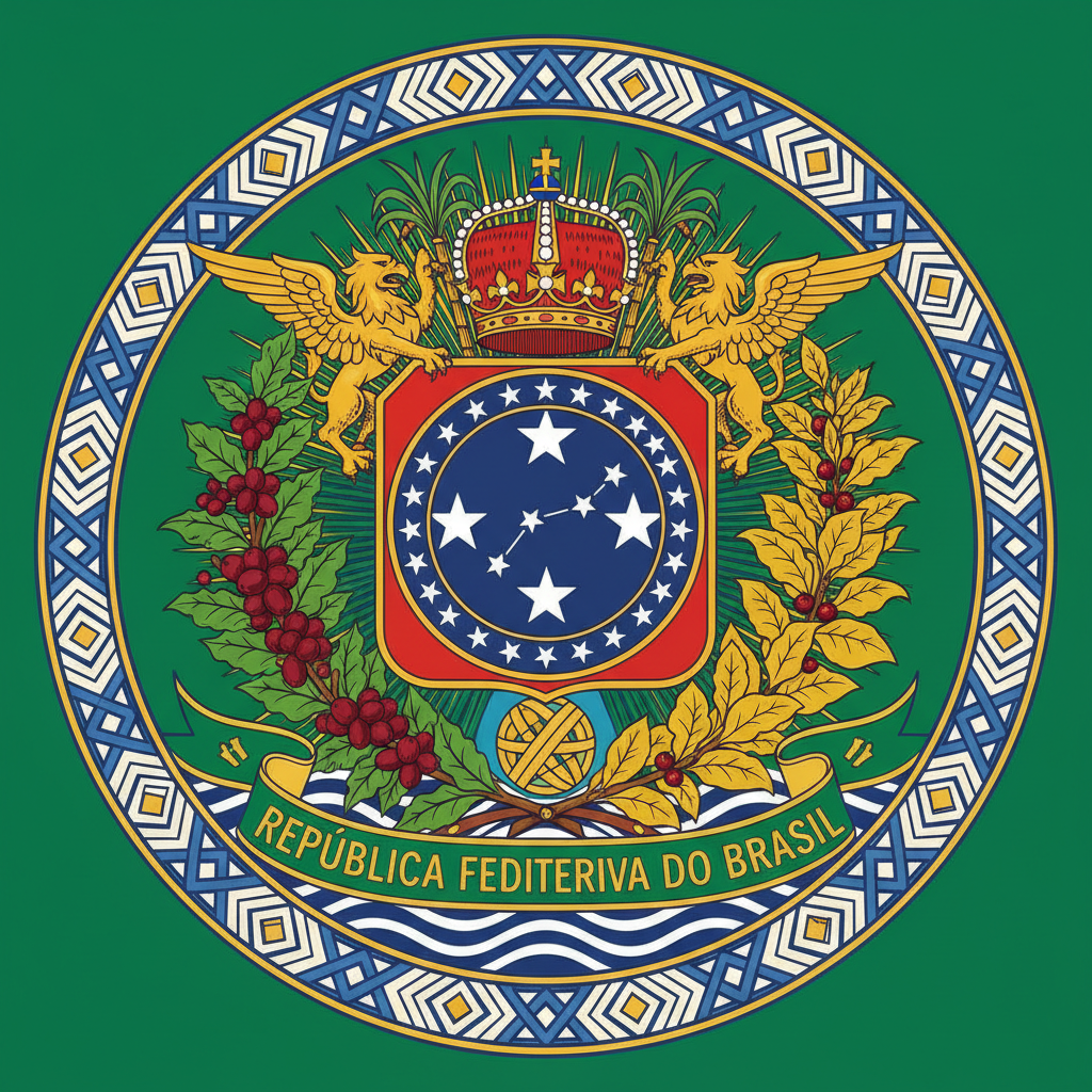 Brasão de Armas da República Federativa do Brasil