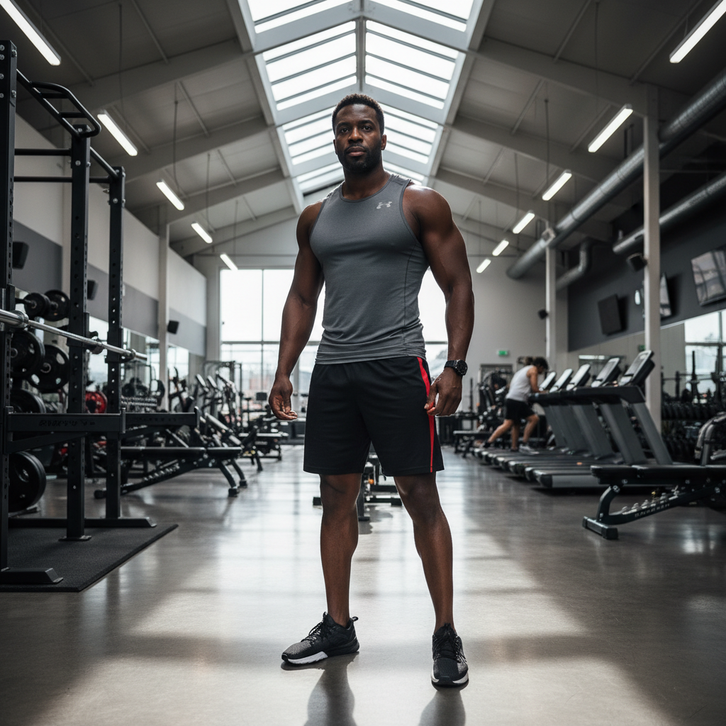 Kwame Asante, Black man in his late 30s, head cornerman and trainer from Atlanta