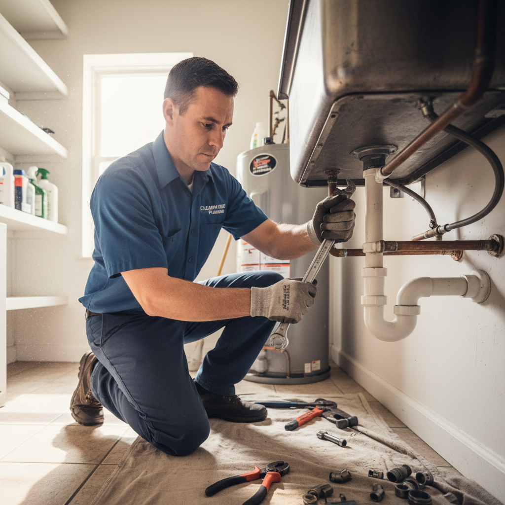 Garrett Plumbing — licensed residential plumbing work in Eastern Prince Edward Island