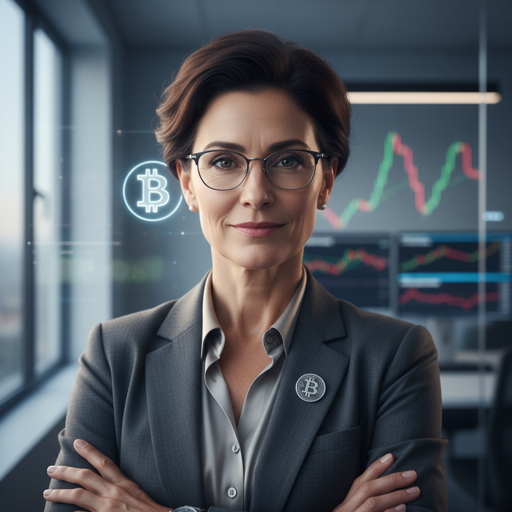 Sarah Johnson, tech executive, sharing her investment portfolio growth success story