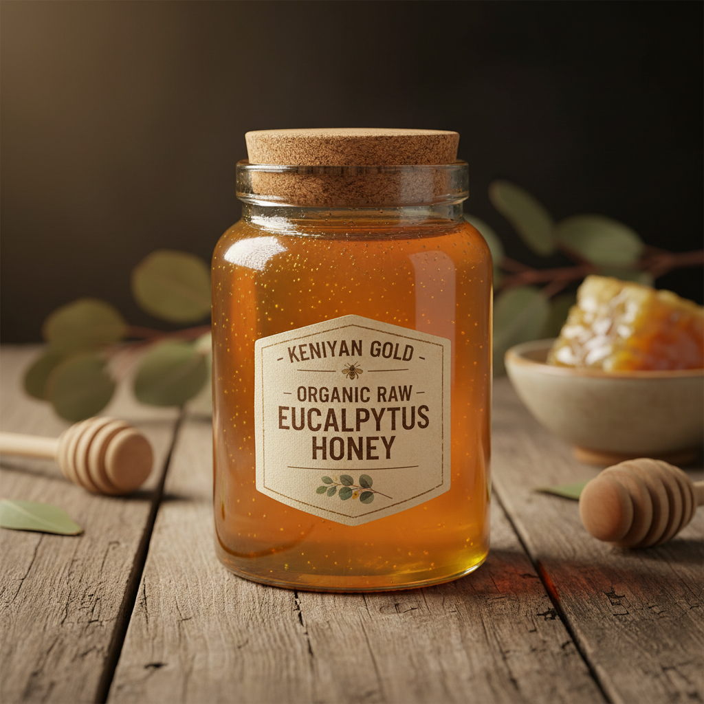 Organic honey Kenya - pure raw honey from eucalyptus