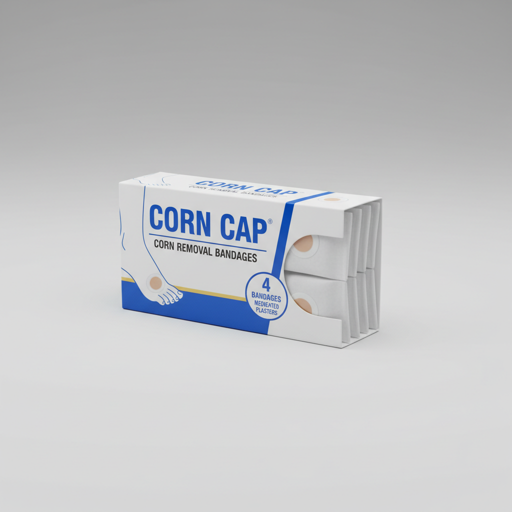 Hi Corn Cap corn removal bandage pack of 4
