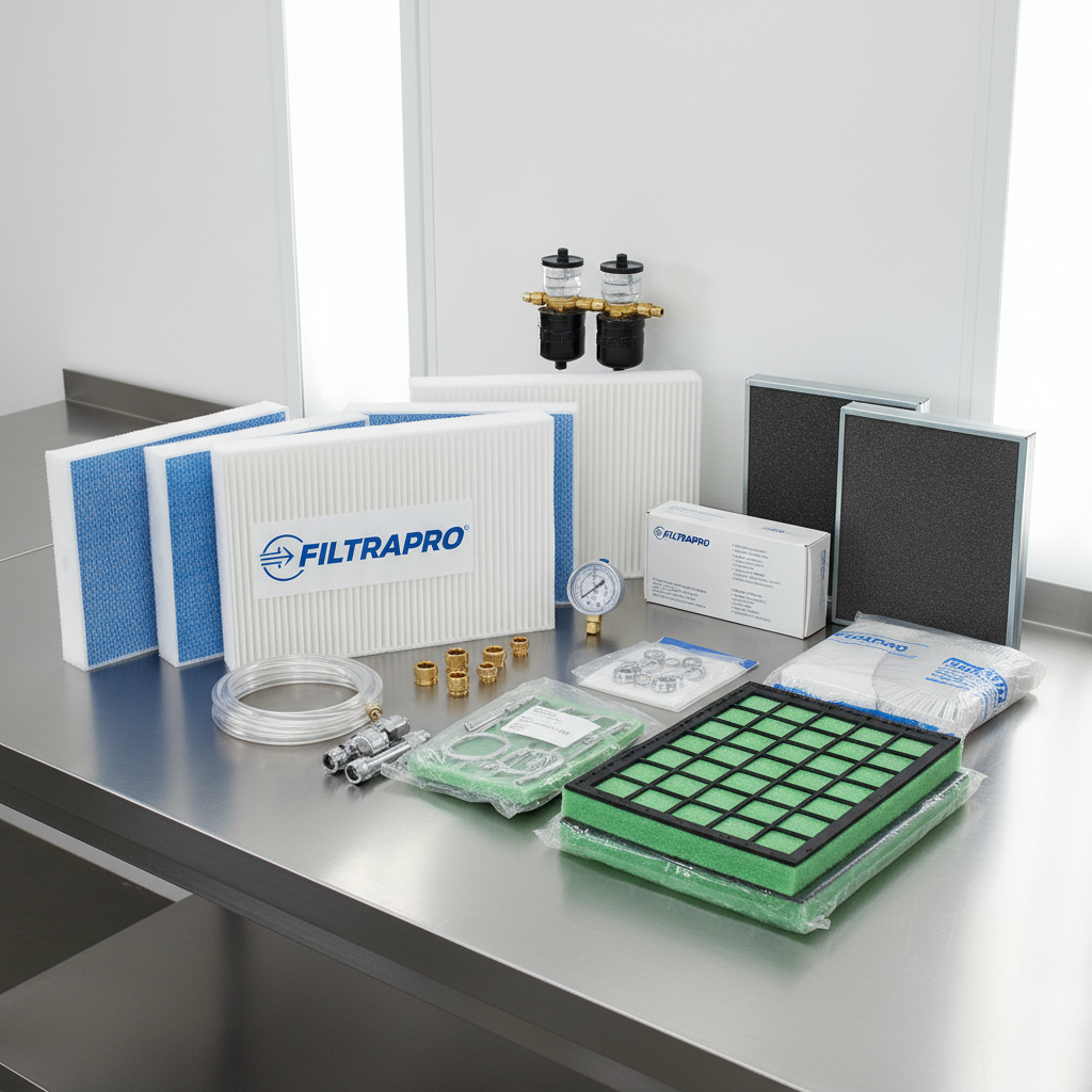 Paint booth filters and replacement parts for automotive equipment preventative maintenance and upkeep