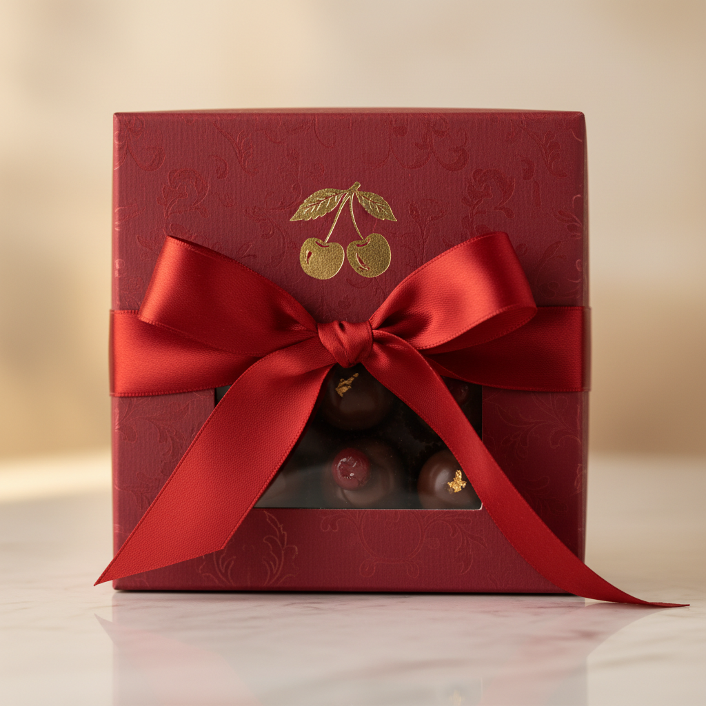 Premium confectionery products in attractive flexible packaging with vibrant printed design