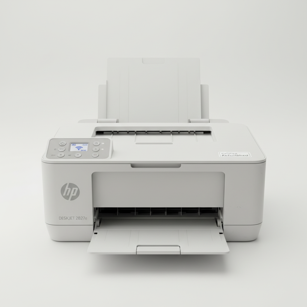 Refurbished HP DeskJet 2827e front view