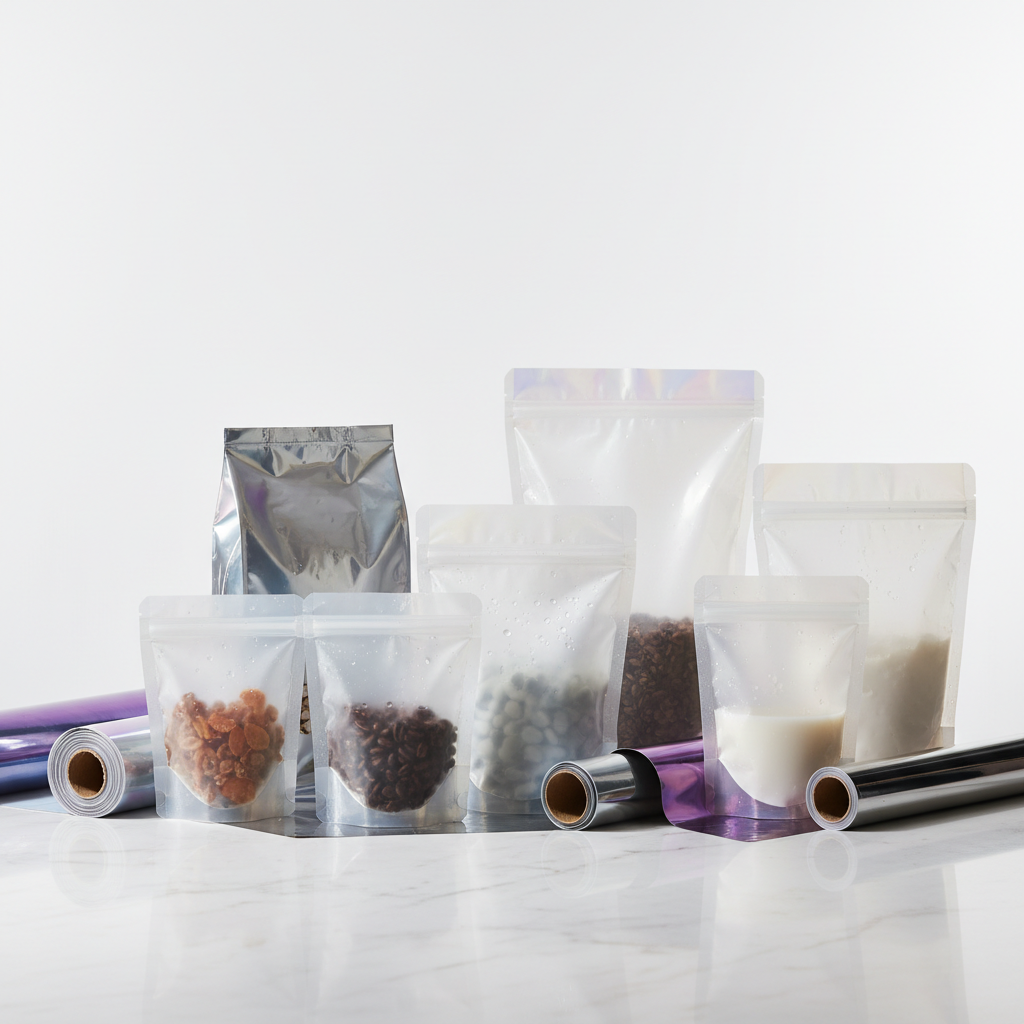 Food processing facility with premium flexible packaging solutions for processed food products