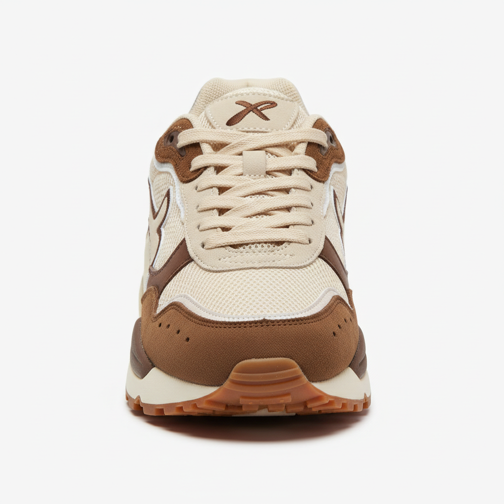 Sneaker rétro blanche Retro Court Dady Shoes