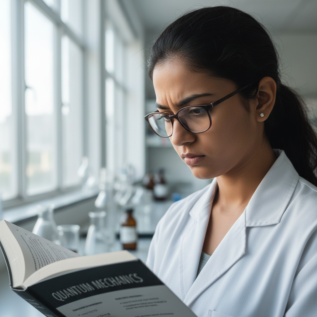 Young Indian woman engineer, professional headshot
