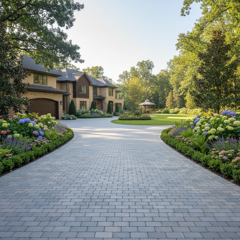 Residential rental house with a cleared front yard