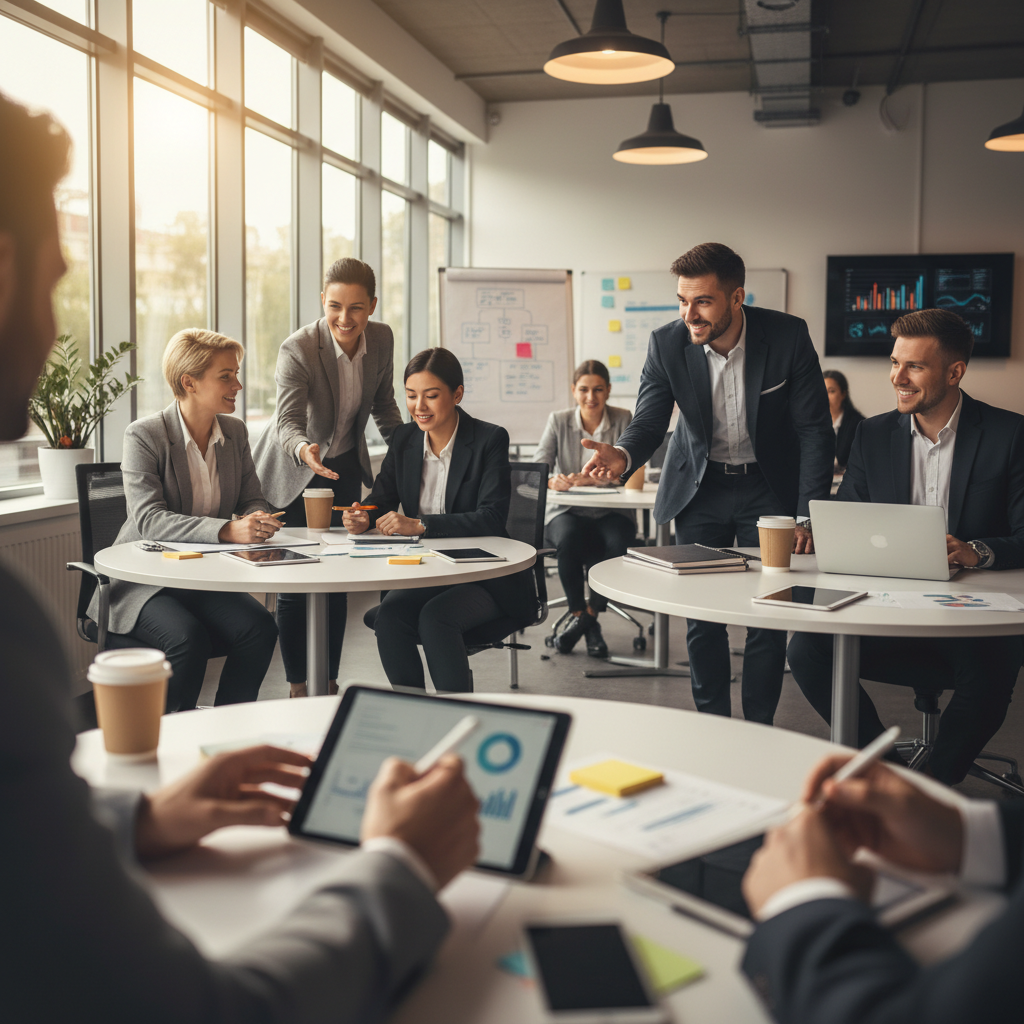 Customer service team providing support and building relationships with wholesale clients