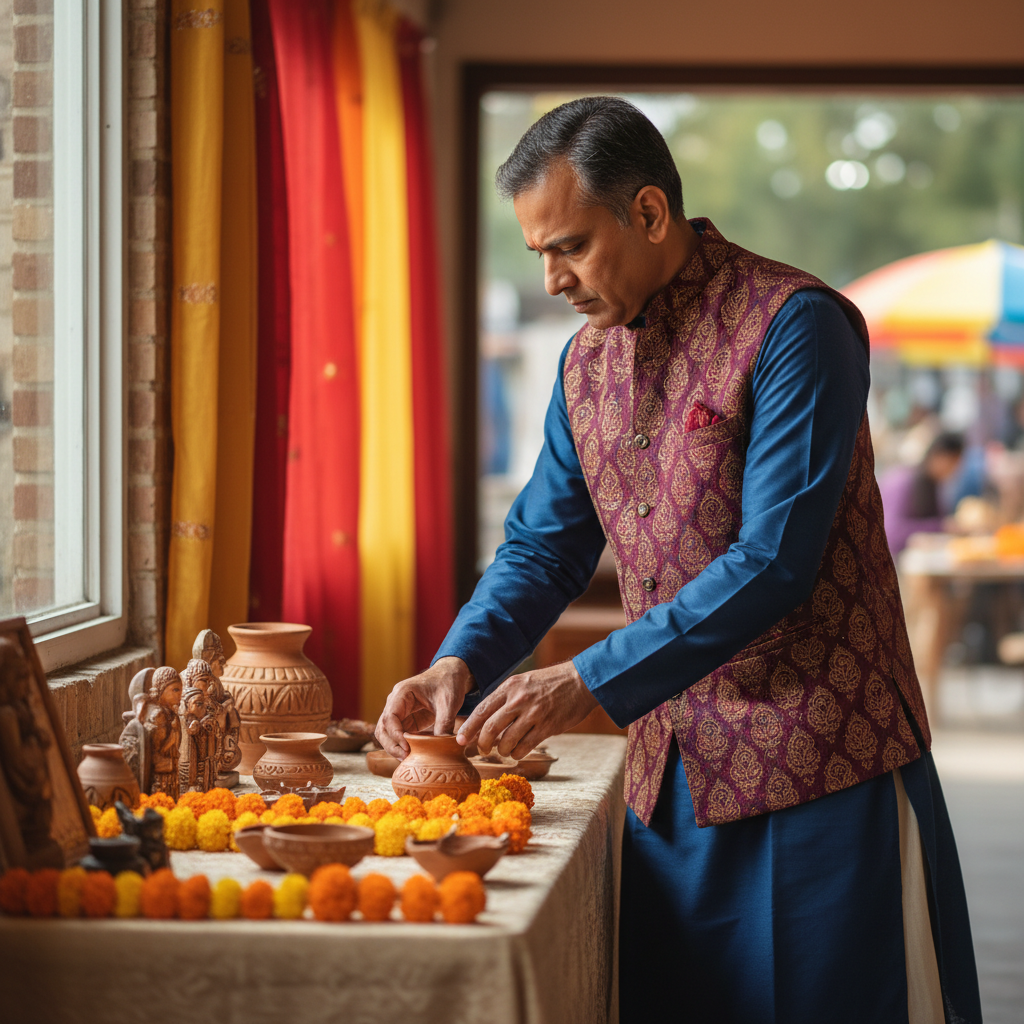 Cultural heritage expert Dr. Rashid Ahmed discussing food street traditions at Mehran Walk
