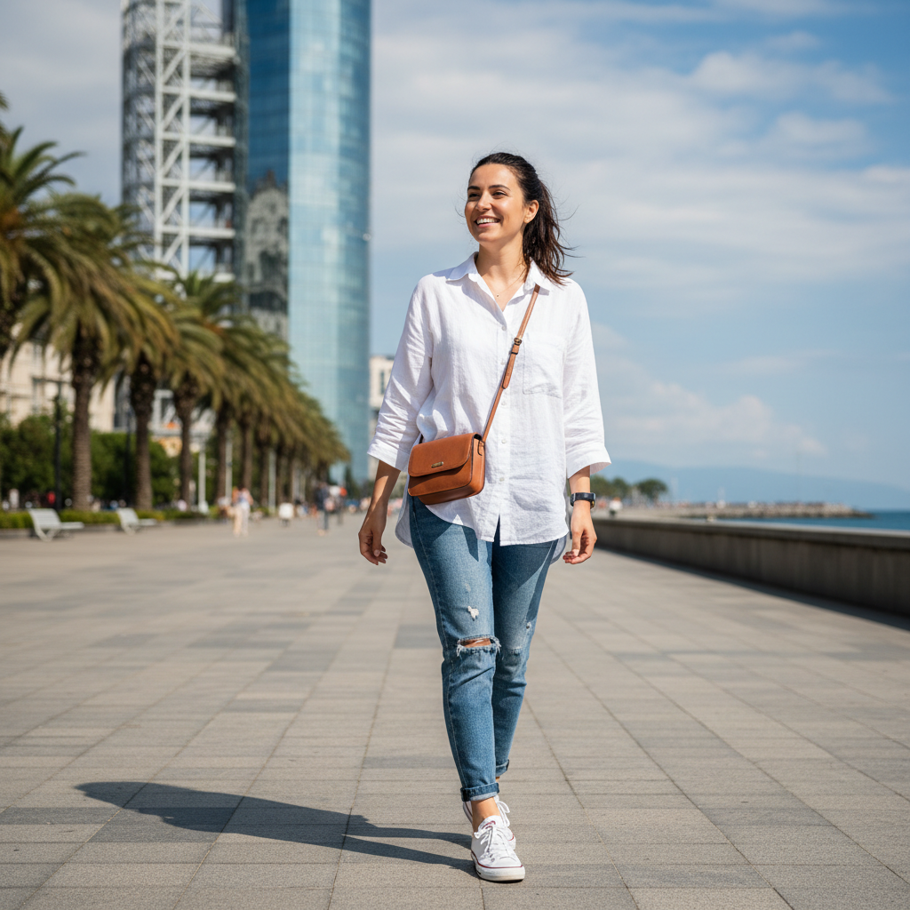 Tamar Jgerenaia, Climaro customer from Batumi
