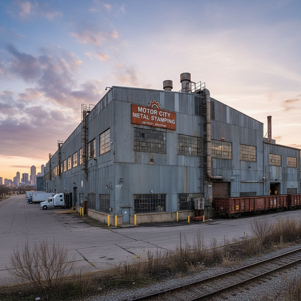 Portrait of Brett Kowalczyk, EHS Manager at Precision Stamping Corp, Detroit MI