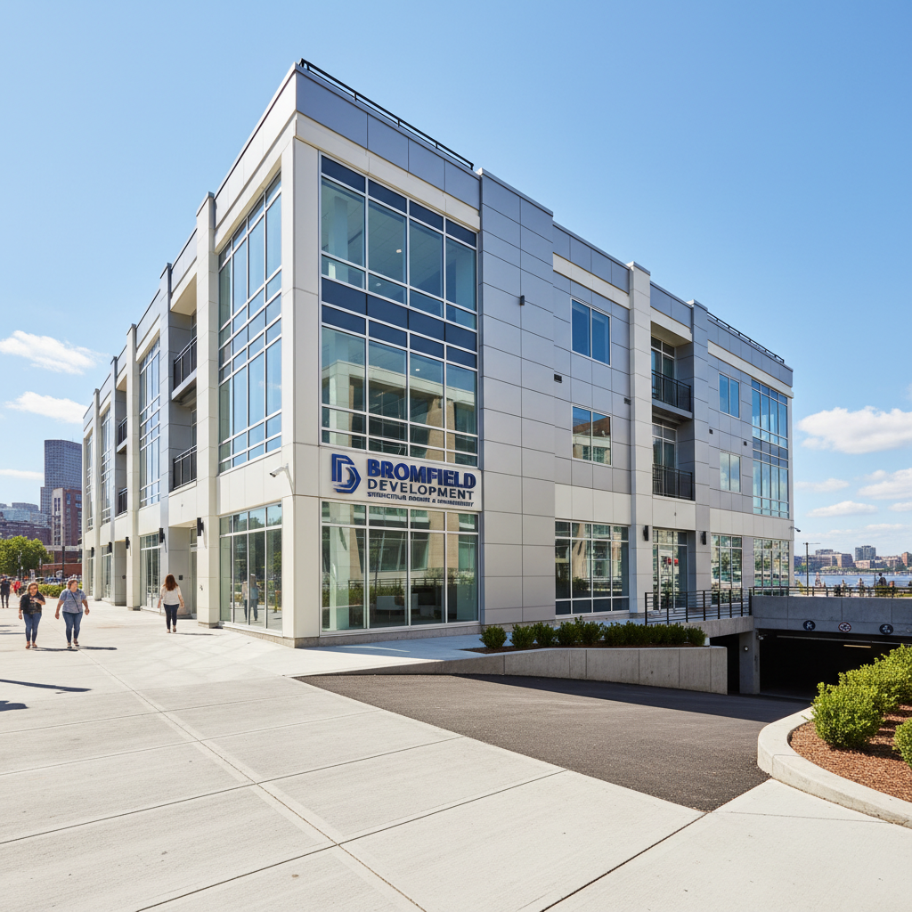 East Boston commercial building after structural repair and improvement work by Bromfield Development specialty contractors