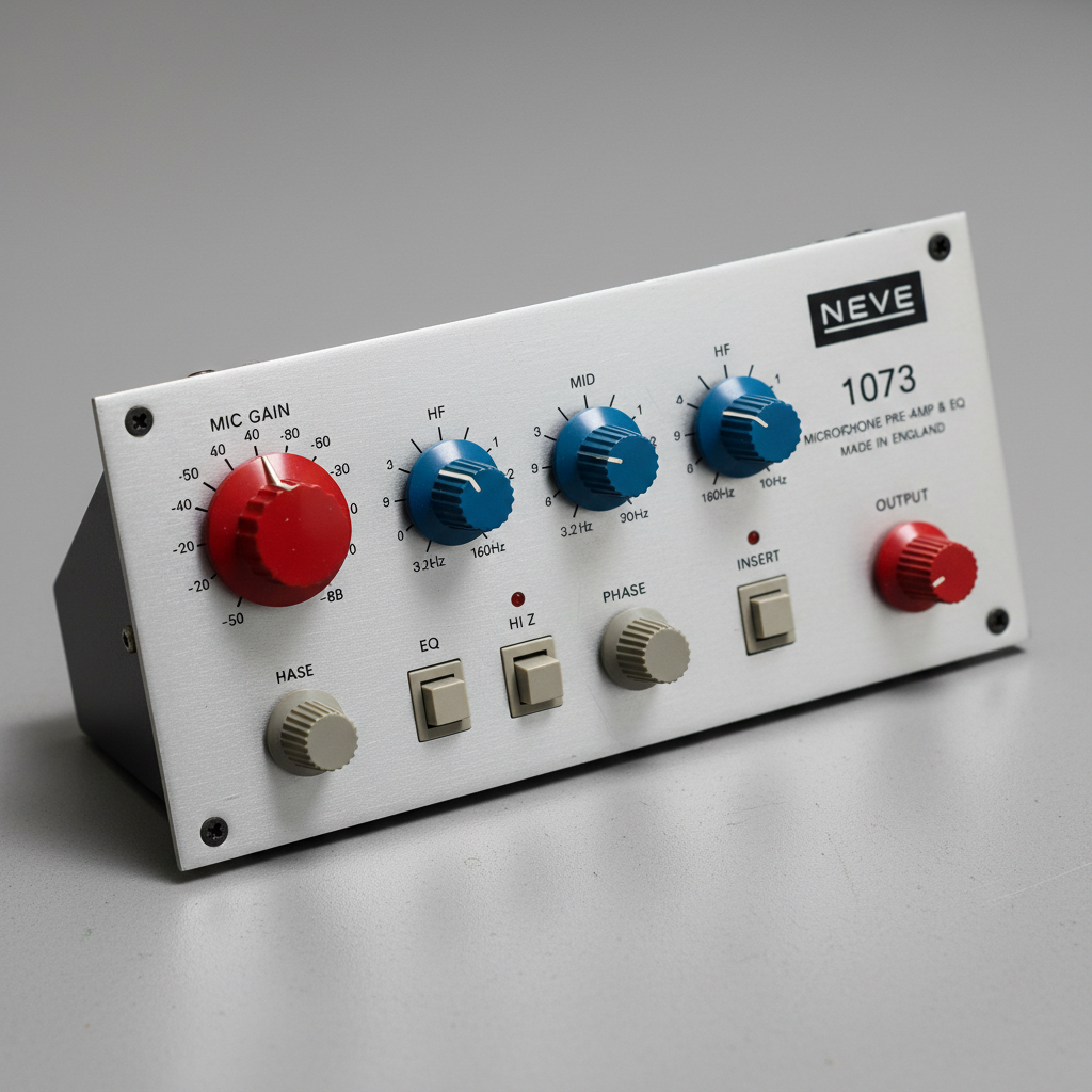 Rack de préamplis Neve 1073 vintage