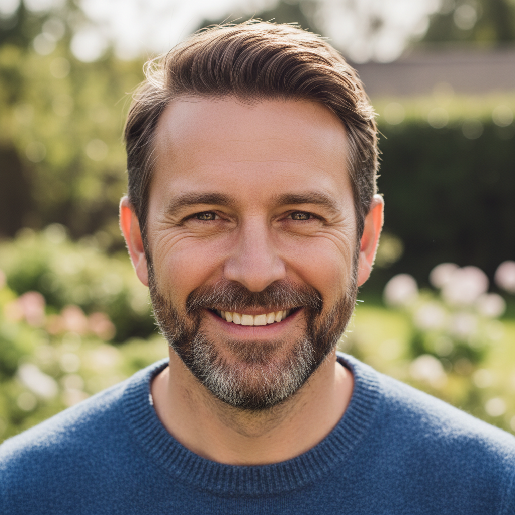 Marcus Thibodeau, man in casual shirt with friendly expression