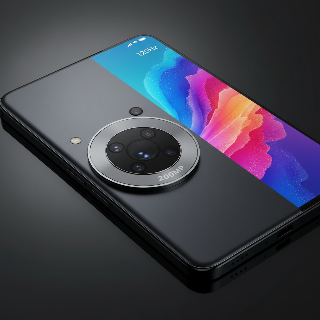 Itel A70 — téléphone neuf en vedette, fond clair, photo produit