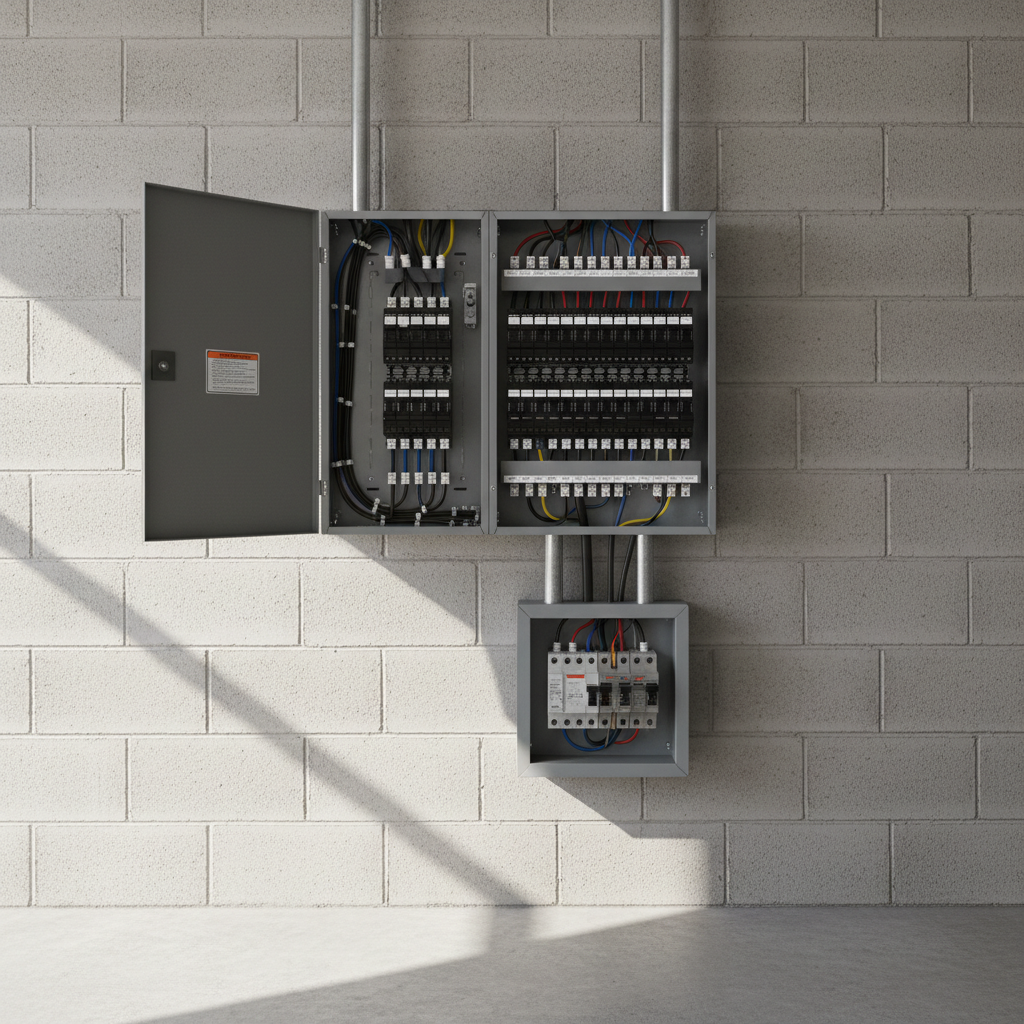Electrical panel and breaker box residential service, Oregon electrical contractor